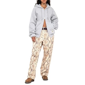 Amazon.co.jp: [ステューシー] DOUBLE FACE LABEL ZIP HOODIE
